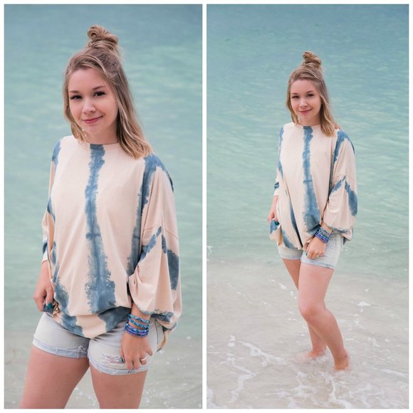 Tops - Ocean's Avenue Tie Dye Knit Top